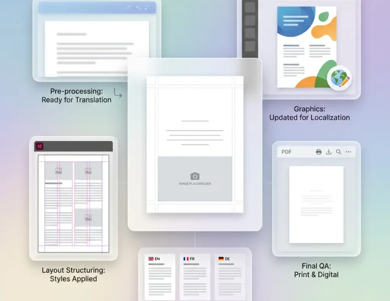 Firefly_Gemini Flash_Clean premium UI-style composition with multiple white floating cards arranged around 399857